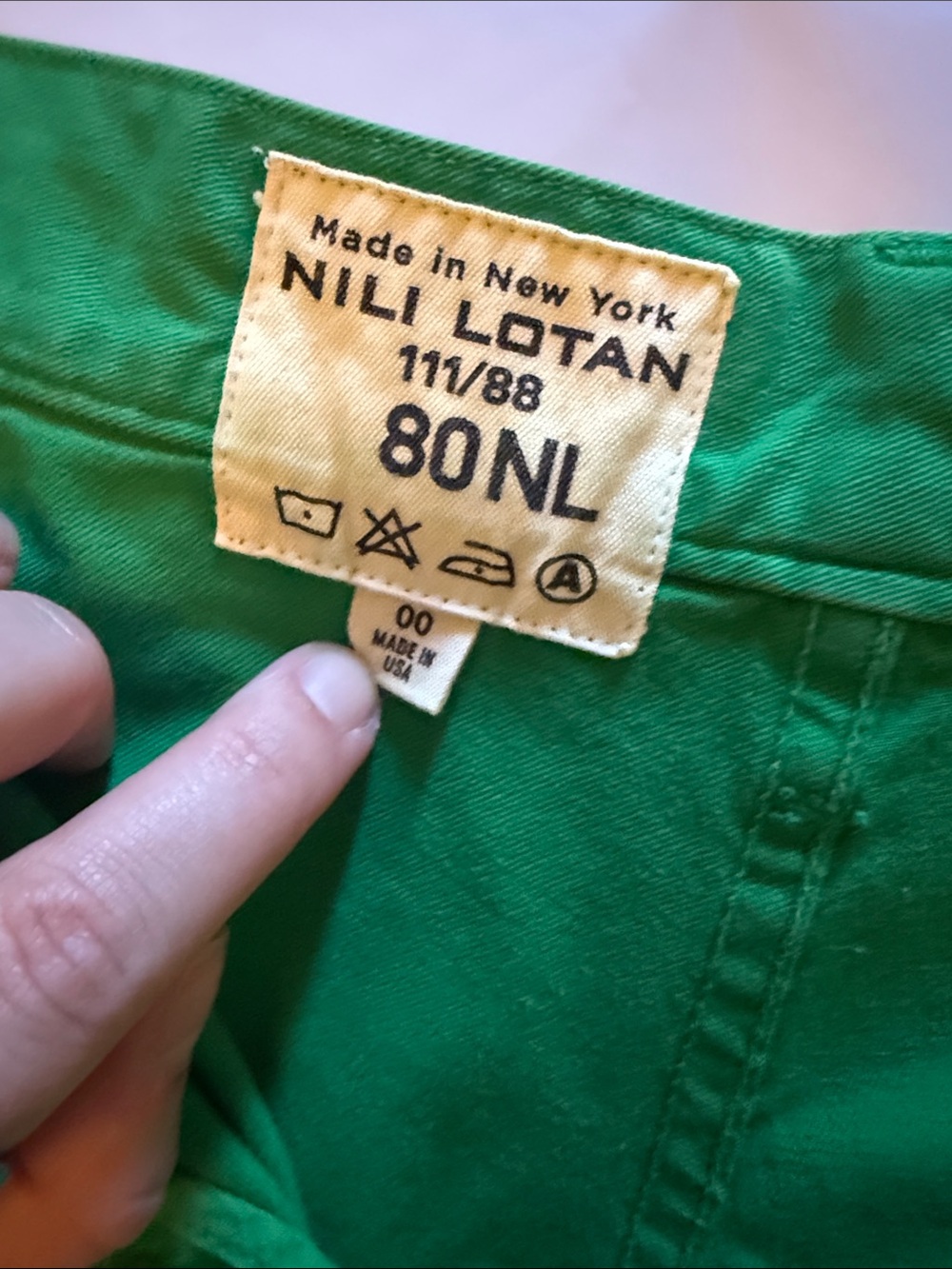 Nili Lotan Barrel Leg Perfect Pant - Picture 8 of 8